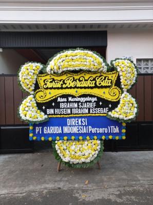 Papan Bunga Duka di Kaur Tengah